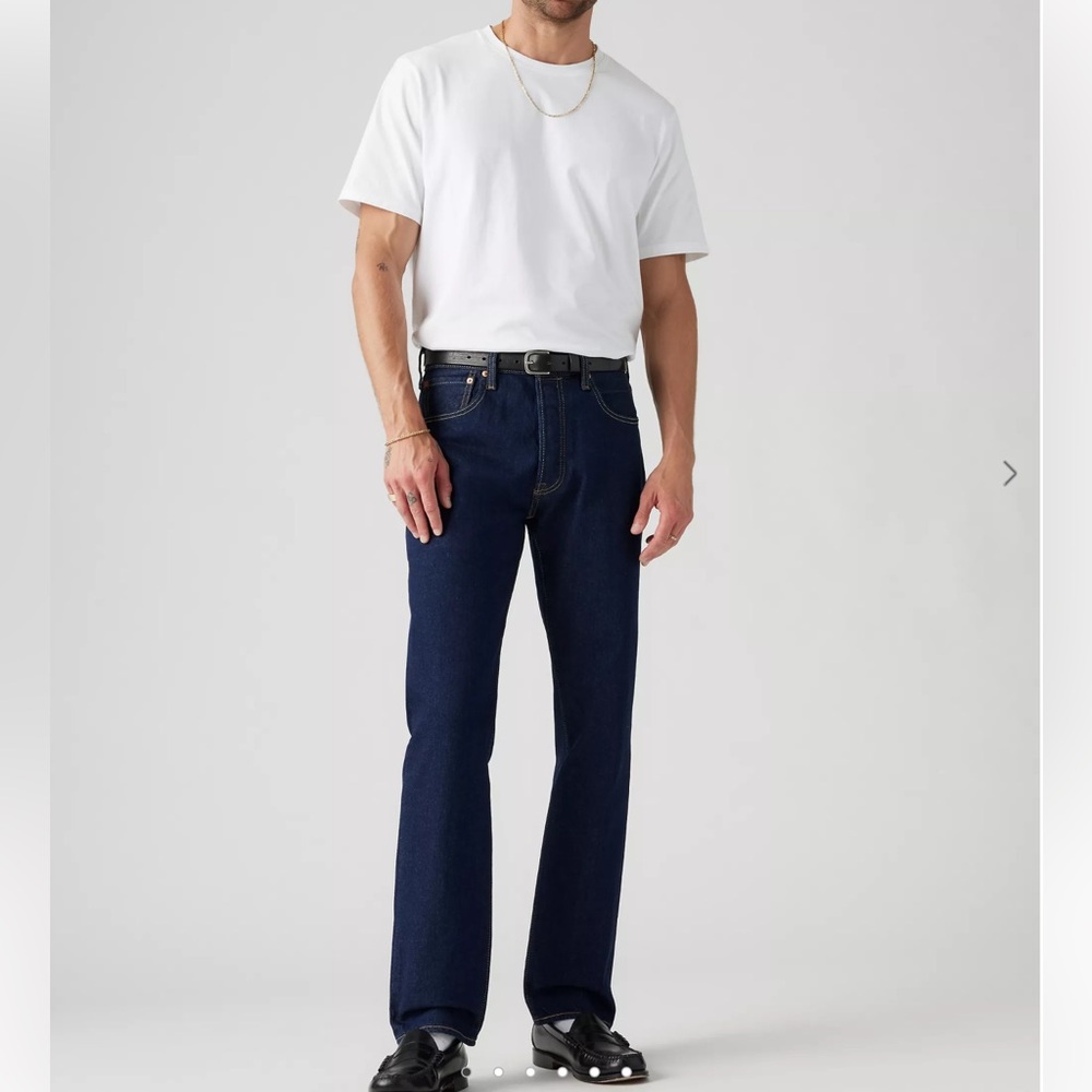 Levi's Men's Straight Jeans - Dark Blue